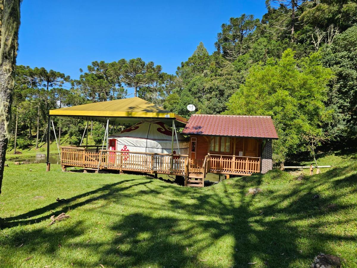 Casa Campo Yurt 3 Aconchego Tenda Mongolica Wifi Urubici Exterior foto