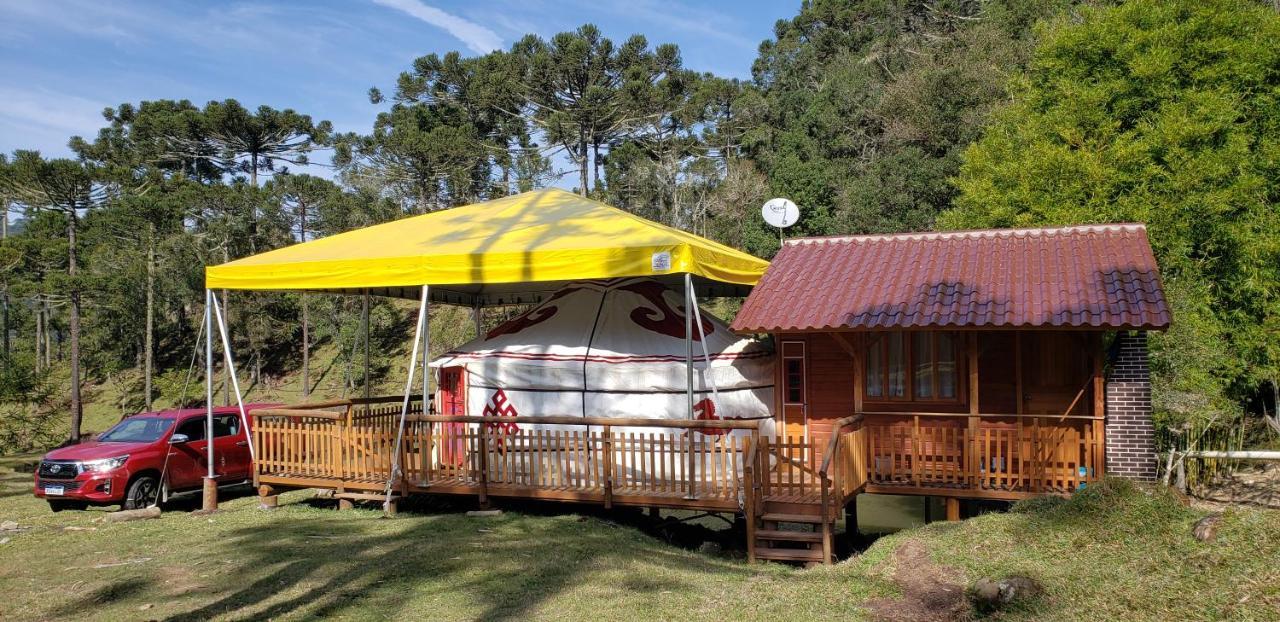Casa Campo Yurt 3 Aconchego Tenda Mongolica Wifi Urubici Exterior foto